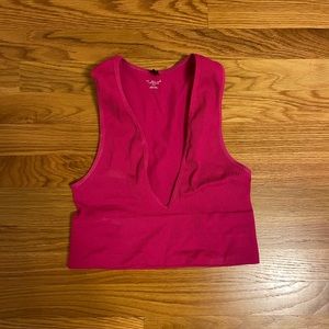 Out From Under Hailey Seamless Plunge Bra Top